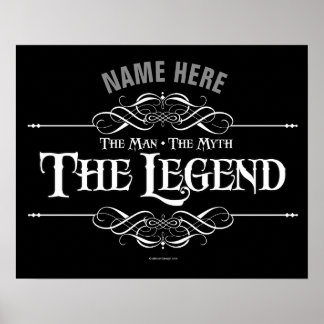 Het Man, de mythe, de legende Poster