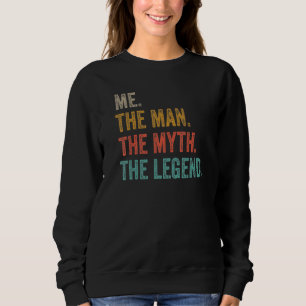 Het Man De mythe de Legende  Retro 2 Trui