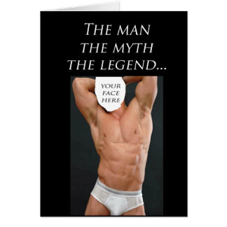 Het Man, de mythe, de Legende sjabloon
