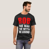 Het Man de mythe de legende T-shirt (Voorkant volledig)