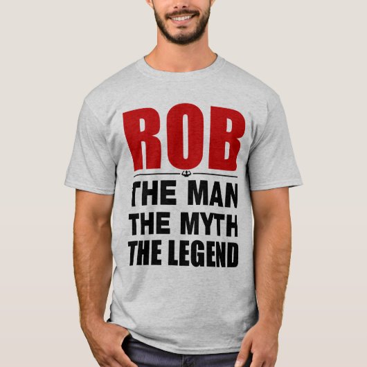 Het Man de mythe de legende T-shirt (Voorkant)