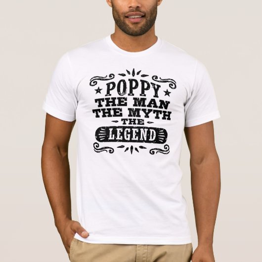 Het Man de mythe de legende T-shirt (Voorkant)