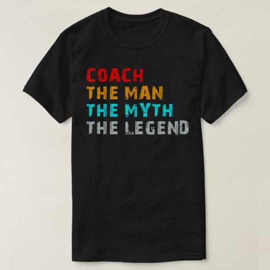 Het Man de mythe de legende T-shirt (Design voorkant)