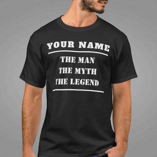 Het Man de mythe de legende T-shirt