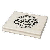 Het man, de mythe, de legende, vader, vader, vader rubberstempel (Stempel)