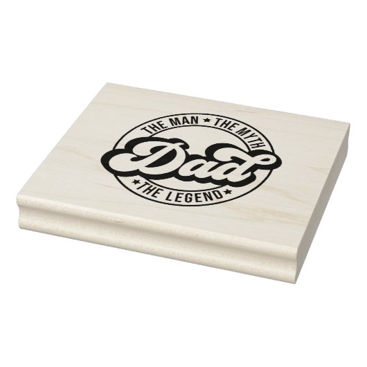 Het man, de mythe, de legende, vader, vader, vader rubberstempel (Stempel)