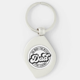 Het man, de mythe, de legende, vader, vader, vader sleutelhanger