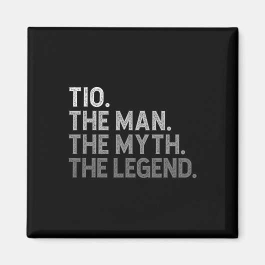Het Man De mythe De legende Vaderdag Funny Magneet (Voorkant)