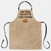 Het Man de mythe de legergril Schort (Voorkant)