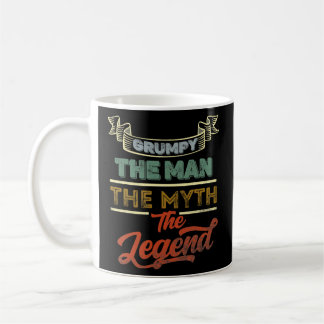 Het Man de mythe, de leggende Vintage Koffiemok