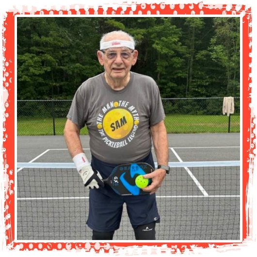 Het Man, de mythe, de Pickleball Legend, (naam) T-shirt
