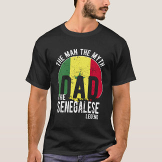 Het Man De mythe De Senegalese legende - Pap Seneg T-shirt