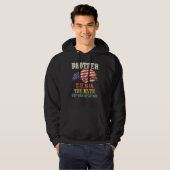 Het Man de mythe de slechte invloed Amerika Hoodie (Voorkant volledig)