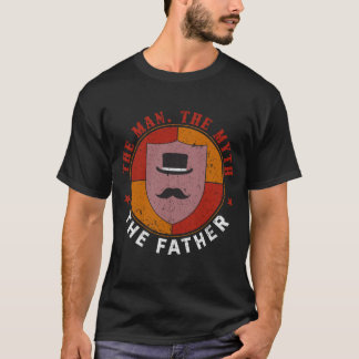 Het Man. De mythe. De vader. T-shirt cadeau