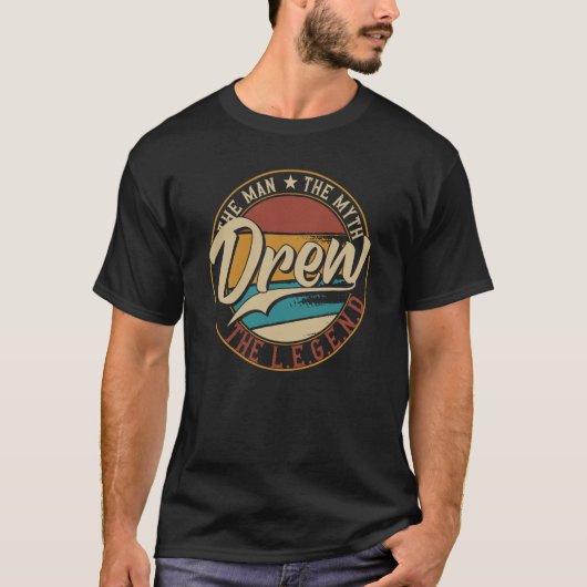 Het man de mythe dromen van de legende t-shirt (Voorkant)