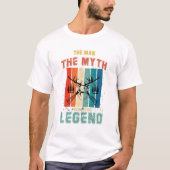 Het Man de mythe en de jachtleger T-shirt (Voorkant)
