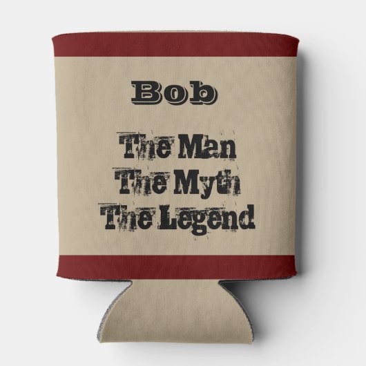 Het Man de mythe en de legendarische persoon Blikjeskoeler (Achterkant)