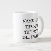 Het Man de mythe en de legendarische persoon Grote Koffiekop (Voorkant rechts)