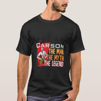 Het man de mythe van de legende Carson T-shirt