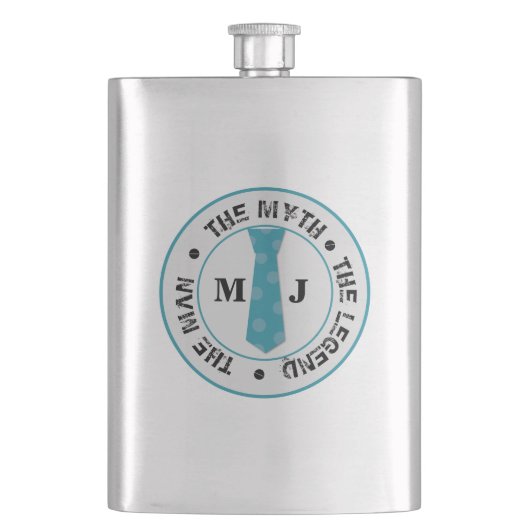 Het man de mythe van de legende gepersonaliseerde  flacon (Voorkant)