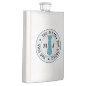 Het man de mythe van de legende gepersonaliseerde  flacon (Rechts)