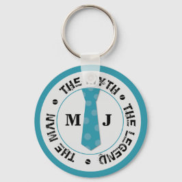 Het man de mythe van de legende gepersonaliseerde  sleutelhanger