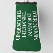 Het man de mythe van de legende golfafdekking golfheadcover (Draai 90)