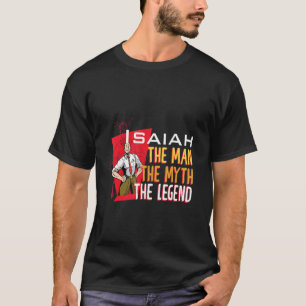 Het man de mythe van de legende Isaiah T-shirt