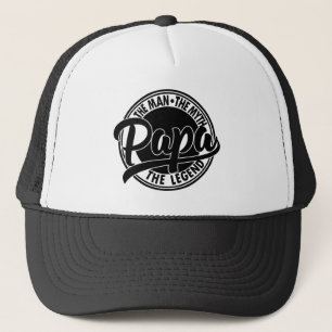Het man de mythe van de legende Papa Trucker Pet