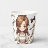 Het man, de vrouw ver. 1 papieren beker (Voorkant)