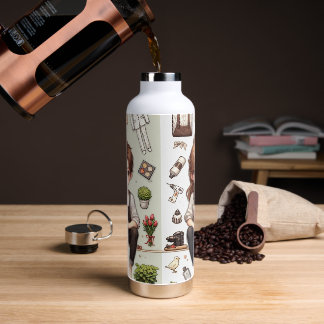 Het man, de vrouw ver. 1 waterfles