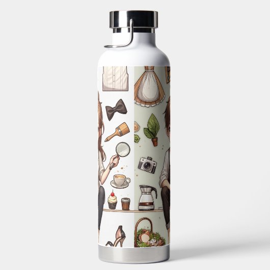 Het man, de vrouw ver. 1 waterfles (Rechts)