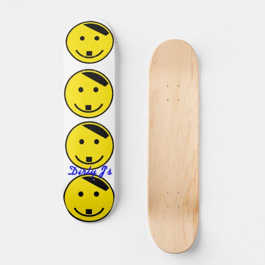 'Het Man' Dirty J's Skateboard (Voorkant)