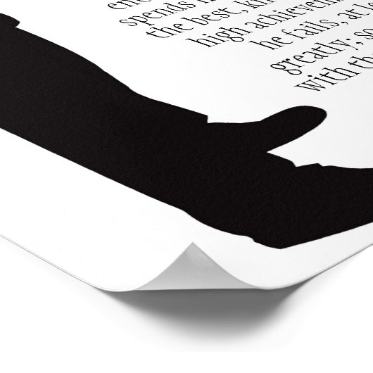 Het Man in de arena 11 X 14 Poster (Hoek)