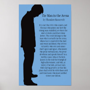 Het Man in de arena 11 X 17 Poster