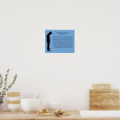 Het Man in de arena 14 x 11 inch Poster (Keuken)