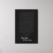 Het Man in de Arena - Canvas Art - Zwart-wit (Voorkant)