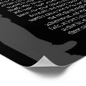 Het Man in de arena Poster (Hoek)