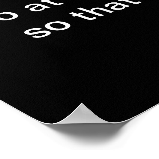 "Het Man in de arena"-Poster Poster (Hoek)