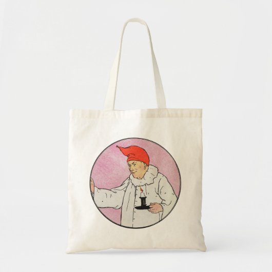Het Man in de Maan Moeder Gans Kwekerij Rijm Tote Bag (Voorkant)