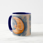 Het Man in de maan Mok (Voorkant links)