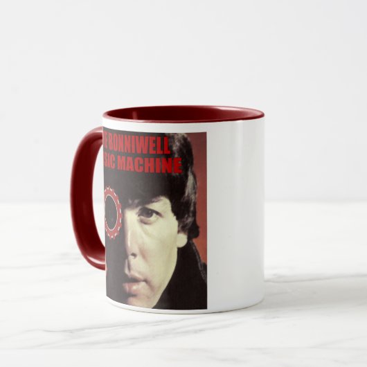 Het Man in de machine Mok (Voorkant links)