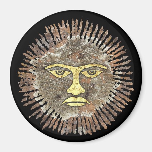 Het Man in de zon - Talking Canyons, New Mexico Magneet (Voorkant)