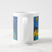 Het Man in het kader van de brug 2006 Grote Koffiekop (Achterkant)
