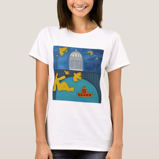 Het Man in het kader van de brug 2006 T-shirt (Voorkant)