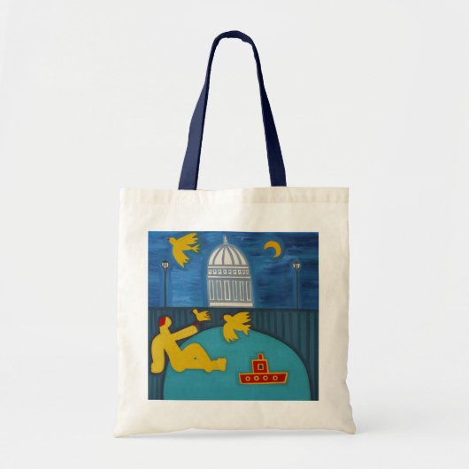 Het Man in het kader van de brug 2006 Tote Bag (Voorkant)