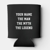 Het man is de mythe van de legende koelbox voor ma blikjeskoeler (Achterkant)