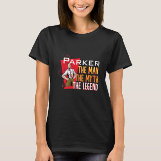 Het man is de mythe van de legende Parker Premium T-shirt