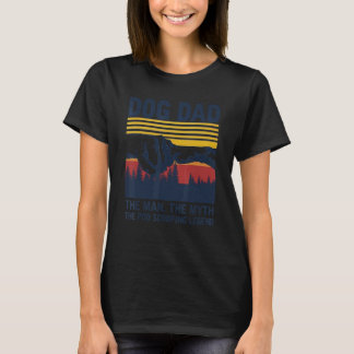 Het Man is de mythe van de poosnooping. T-shirt