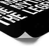 Het Man is gebaseerd op het boek The Myth The Lege Poster (Hoek)
